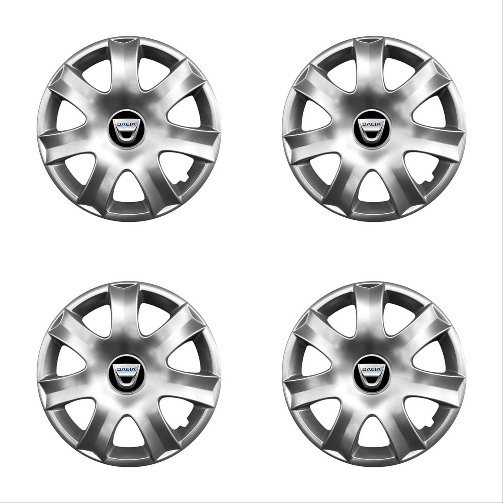 Set 4 capace roti potrivite jantelor de 15 inch compatibile gama DACIA model - 326