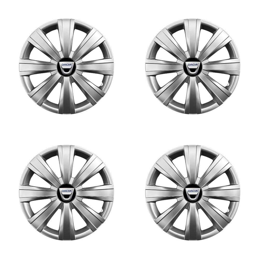 Set 4 capace roti 15 inchi (R15) compatibile DACIA Logan, Sandero, Duster, Dokker, Model-328