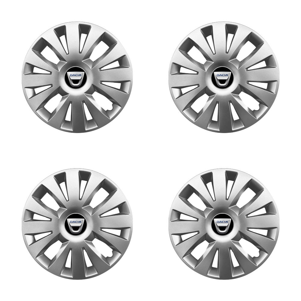 Set 4 capace roti potrivite jantelor de 15 inch compatibile gama DACIA model - 324