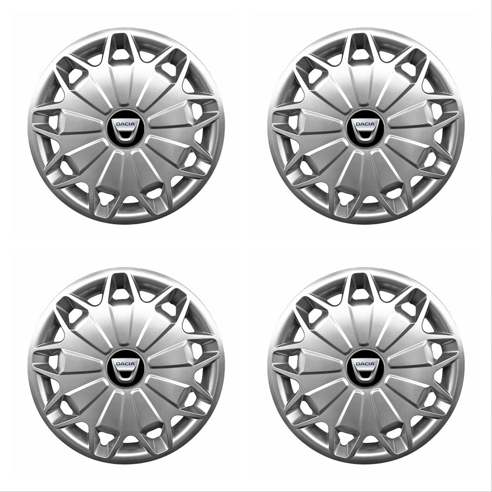 Set 4 capace roti potrivite jantelor de 16 inch compatibile gama Dacia model - 419