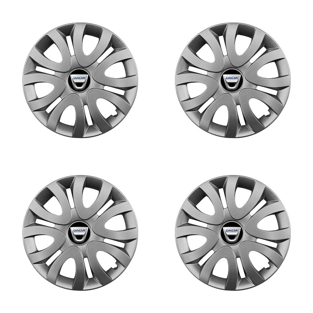Set 4 capace roti potrivite jantelor de 15 inch compatibile gama DACIA model - 330