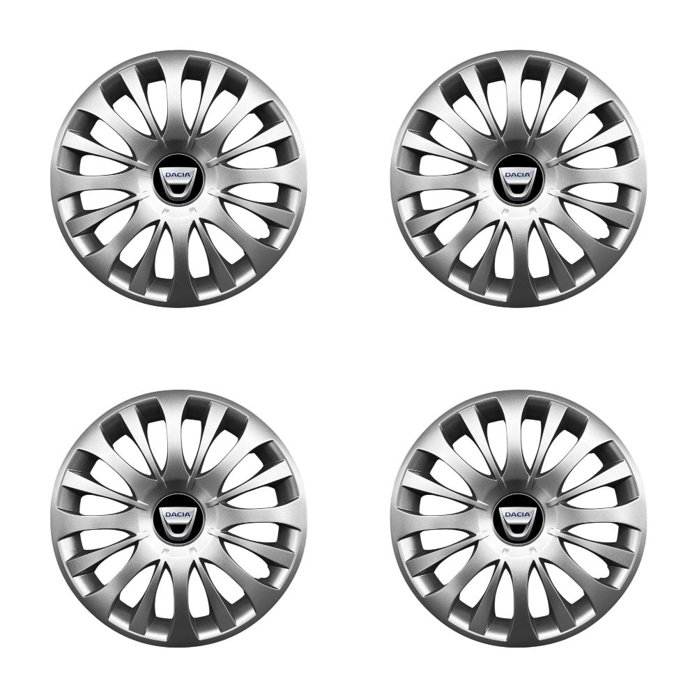 Set 4 capace roti potrivite jantelor de 15 inch compatibile gama DACIA model - 329