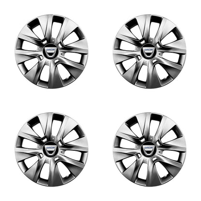 Set 4 capace roti potrivite jantelor de 15 inch compatibile DACIA Logan, Sandero, Duster, Dokker, Model-334