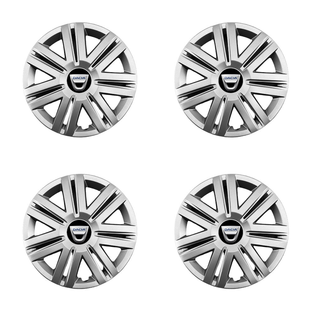Set 4 capace roti potrivite jantelor de 14 inch compatibile Dacia, Model - 203