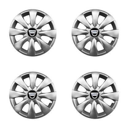 Set 4 capace roti potrivite jantelor de 15 inch compatibile Dacia, Model - 316