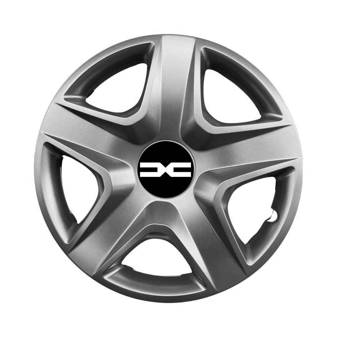Set 4 capace roti potrivite jantelor de 14 inch compatibile NEW DACIA Logan, Sandero,Duster, Dokker,Model - 202