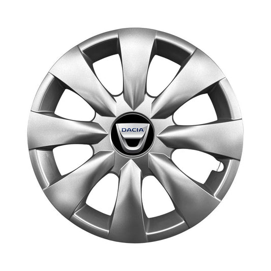 Set 4 capace roti potrivite jantelor de 15 inch compatibile Dacia, Model - 316