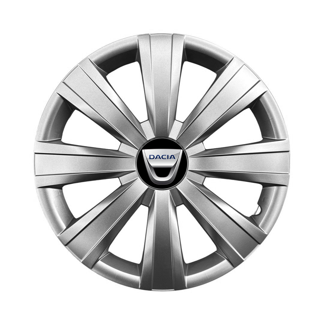 Set 4 capace roti 15 inchi (R15) compatibile DACIA Logan, Sandero, Duster, Dokker, Model-328