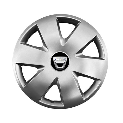 Set 4 capace roti potrivite jantelor de 15 inch compatibile Dacia, Model - 308