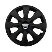 Set 4 capace roti potrivite jantelor de 15 inch compatibile DACIA, Model - 316 Black Edition