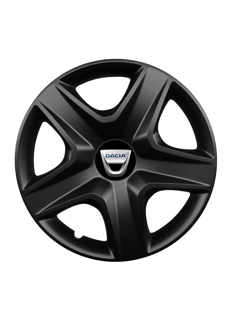 Set 4 capace roti potrivite jantelor de 16 inch compatibile DACIA, Model 418 Black