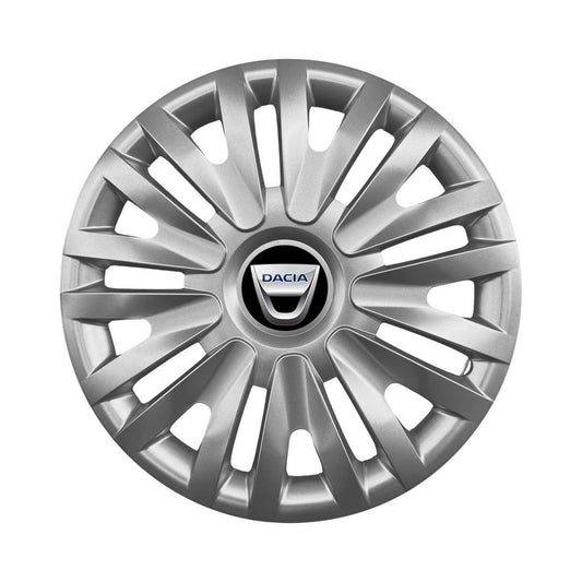 Set 4 capace roti 16 inchi (R16) compatibile DACIA Logan, Sandero, Duster, Dokker, Model-412