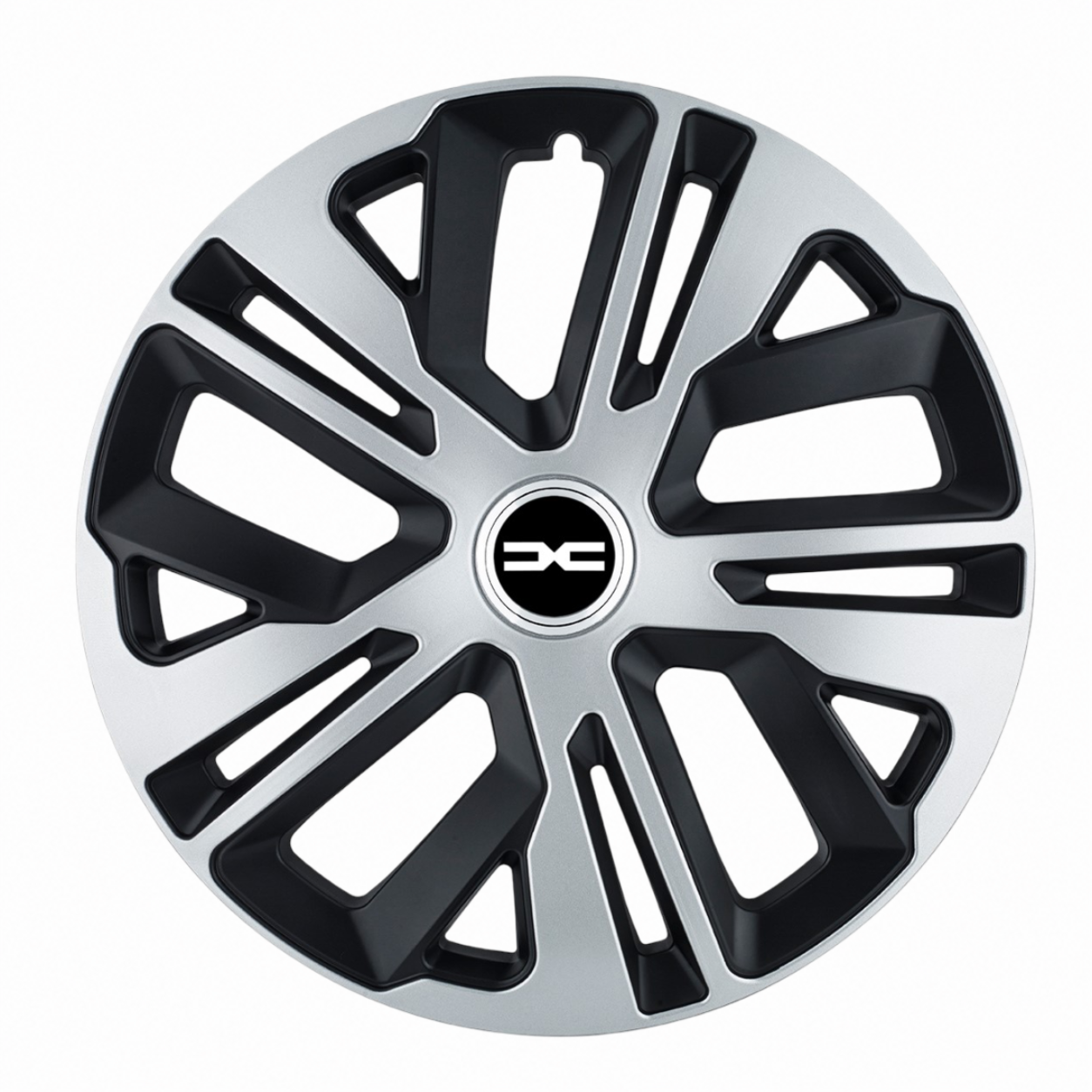 Set 4 Capace Roti 16 inch (R16) Raven Gri-Negru, Compatibil Cu Dacia Nou