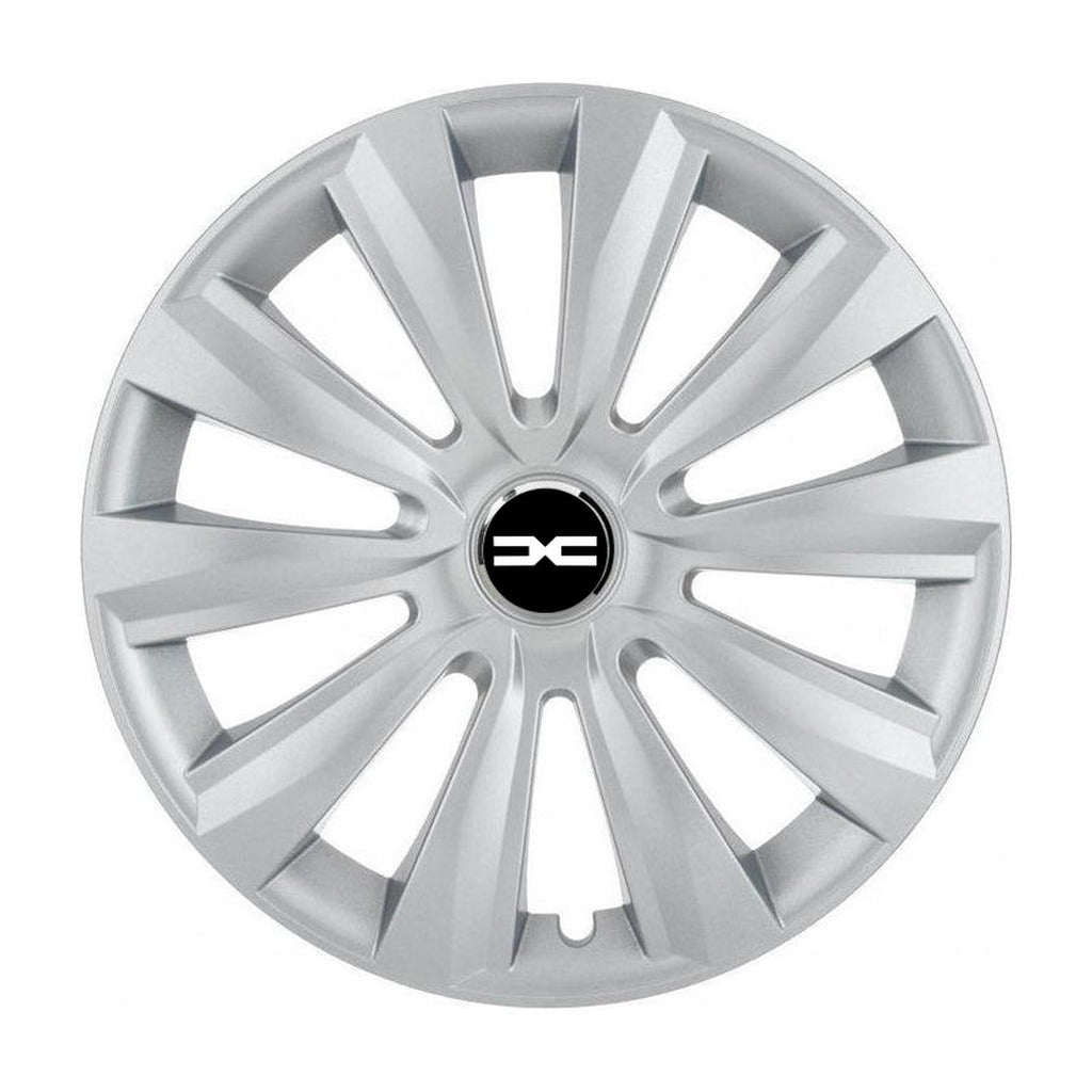 Set 4 capace roti Delta cromat R14 pentru gama auto Dacia Nou