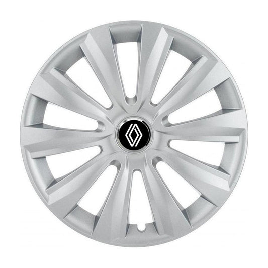 Set 4 capace roti Delta cromat R14 pentru gama auto Renault Nou