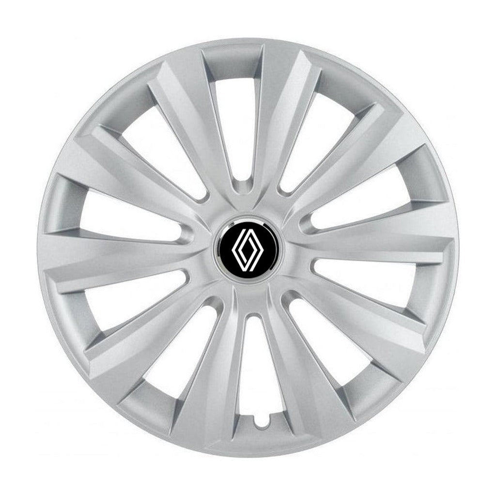 Set 4 capace roti Delta cromat R15 pentru gama auto Renault Nou
