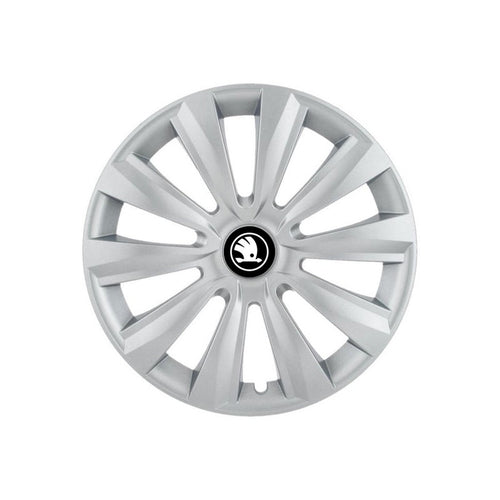 Set 4 capace roti 14 inchi (R14) Delta Gri, Compatibile Cu Skoda Nou