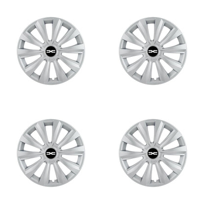 Set 4 capace roti 16 inchi (R16) Delta Gri, Compatibile Cu Dacia Nou