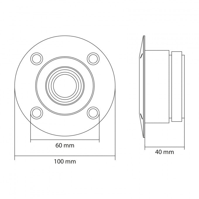 DOME 1,5” (38 mm) 100/200 W • 8 Ohm