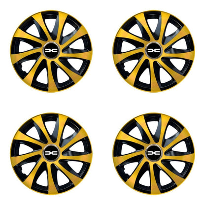 Set 4 capace roti Drift extra gold R14 Compatibil Cu Dacia Nou