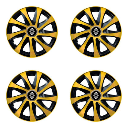 Set 4 capace roti Drift extra gold R16 Compatibil Cu Renault Nou