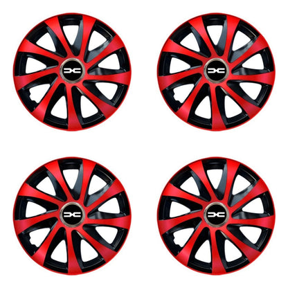Set 4 capace roti Drift extra red R15 pentru gama Dacia Nou