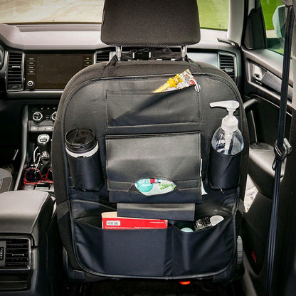 ORGANIZATOR SCAUN AUTO MULTIFUNCTIONAL NEGRU