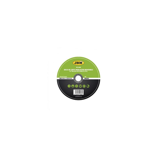 DISC DE TAIERE DEBITARE IN OTEL INOXIDABIL 125 X 1 MM T41 JBM