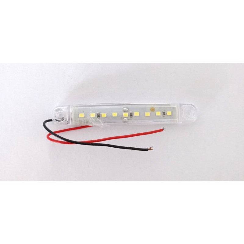 Lampa auto laterala 24 V alba