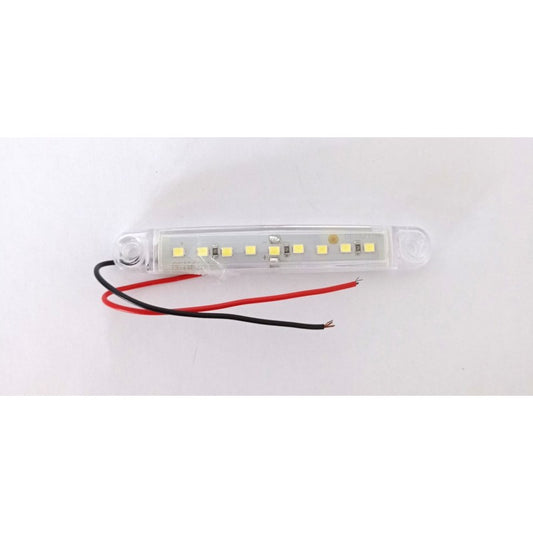 Lampa auto laterala 24 V alba