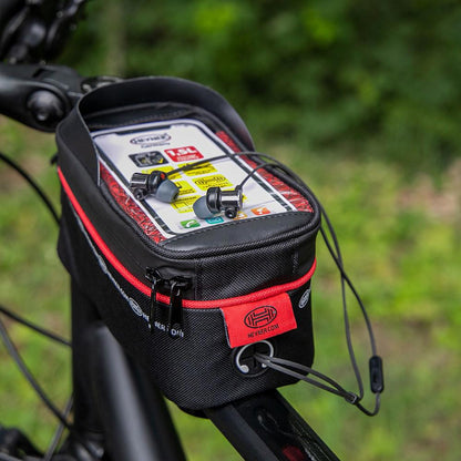 GENTUTA IMPERMEABILA PENTRU BICICLETA CU SUPORT TELEFON