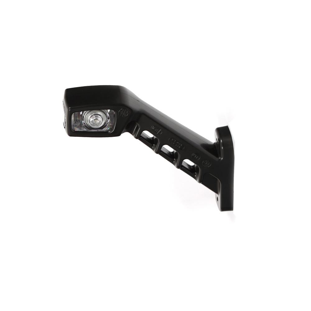 LAMPA GABARIT LED CU BRAT 238L W48, 12V-24V, POZITIE ALB / ROSU / PORTOCALIU STANGA WAS