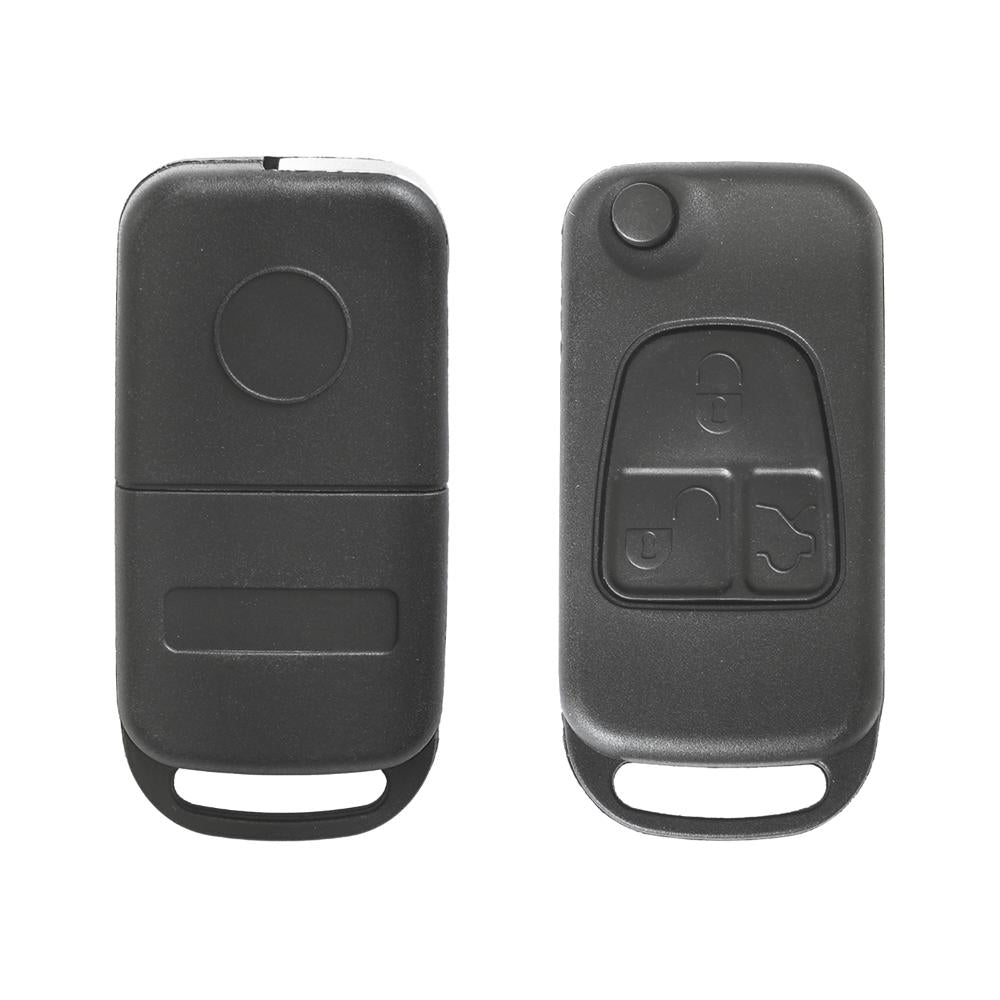 CARCASA CHEIE CONTACT PENTRU MERCEDES-BENZ CLASS C/ S / ML / SL 3 BUTOANE, CU CHEIE