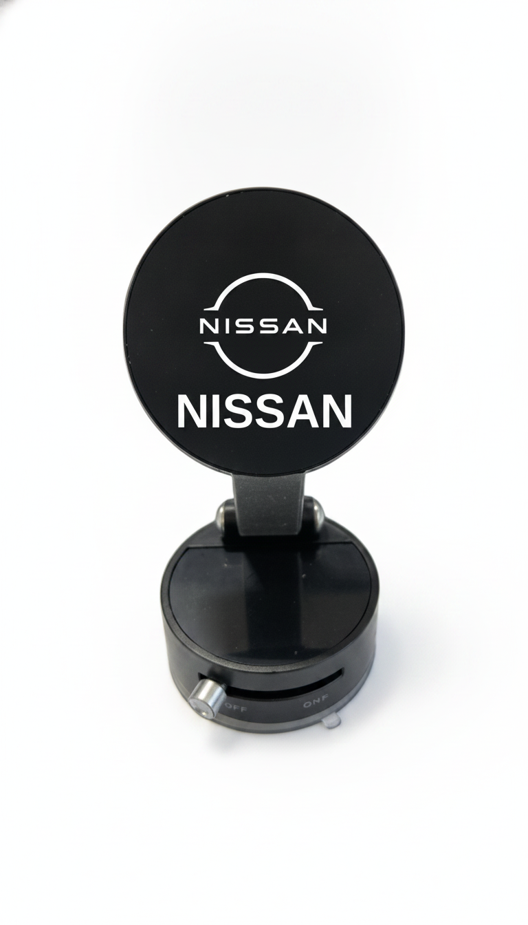 Suport Magnetic Negru cu Ventuza si Brat Reglabil Pentru Nissan