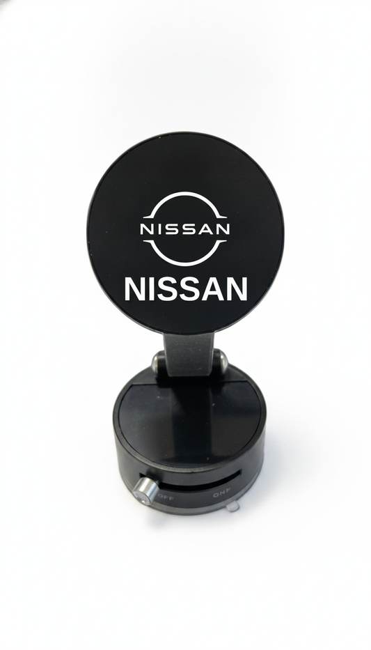 Suport Magnetic Negru cu Ventuza si Brat Reglabil Pentru Nissan