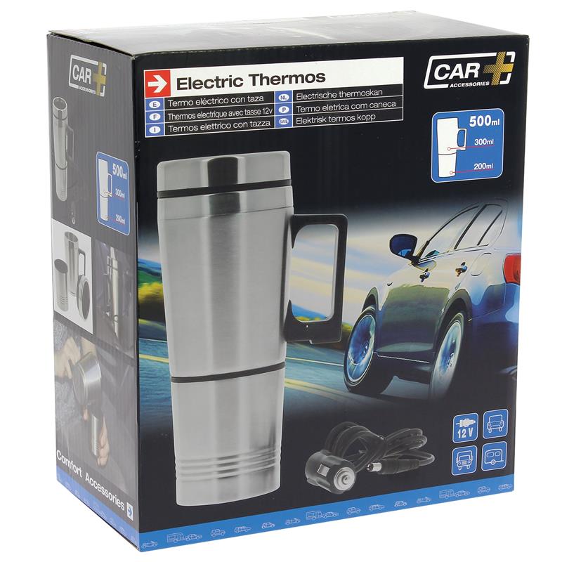 Termos electric și cană de cafea pentru mașină