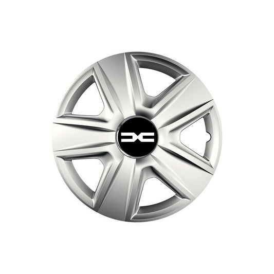 Set 4 capace roti Cu Inel Cromat Esprit R14 Compatibil Cu Dacia Nou