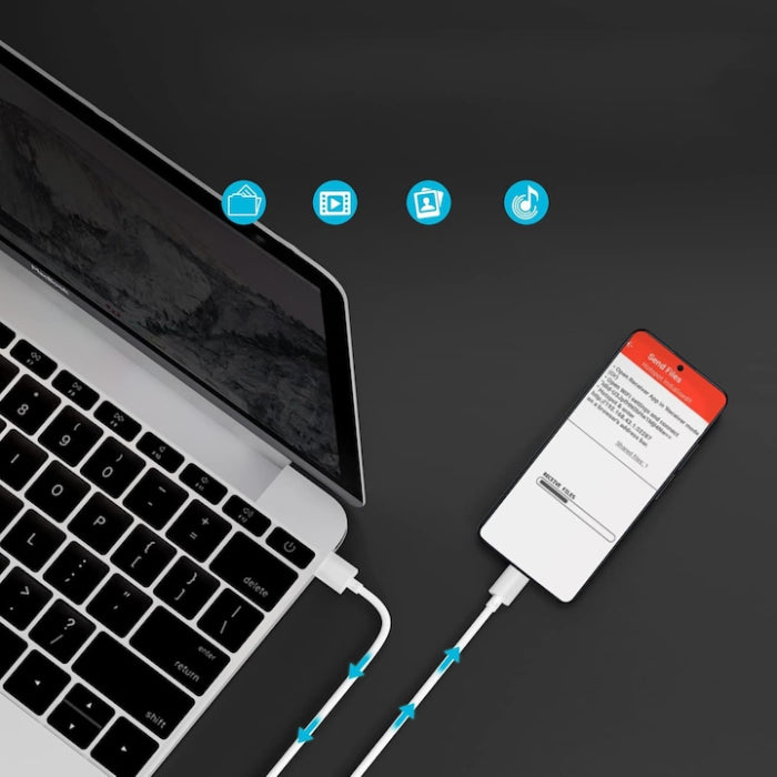 Încărcător Rapid 120W USB Tip C cu Fir, Universal 100-240V