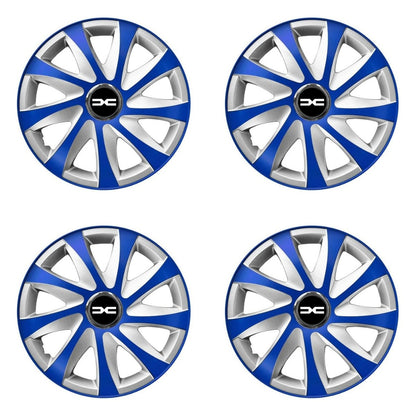 Set 4 capace roti Extra drift Blue R14 Compatibil Cu Dacia Nou