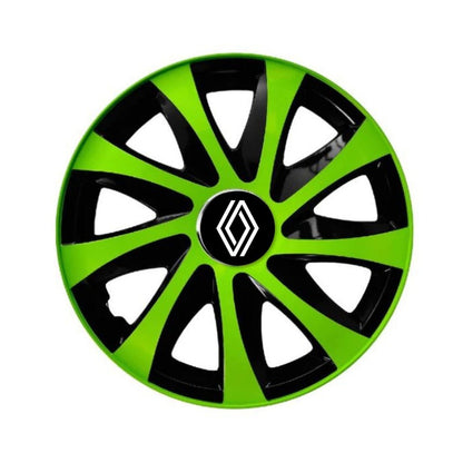 Set 4 capace roti Extra drift green R16 Compatibil Cu Renault Nou