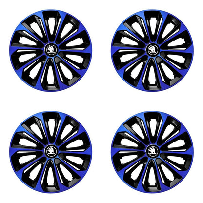 Set 4 capace roti Extra strong blue R15 Compatibil Cu Skoda Nou