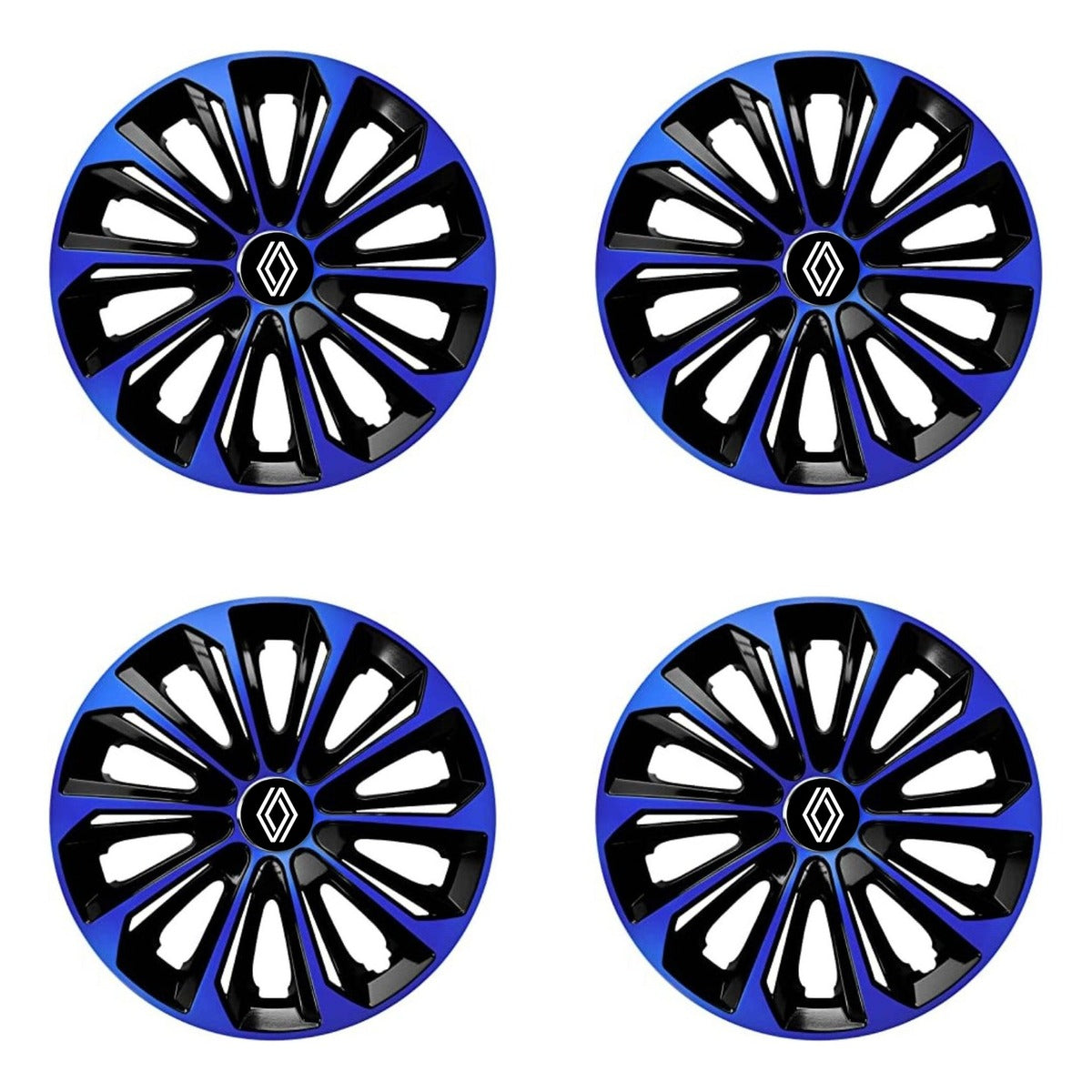 Set 4 capace roti Extra strong blue R15 Compatibil Cu Renault Nou