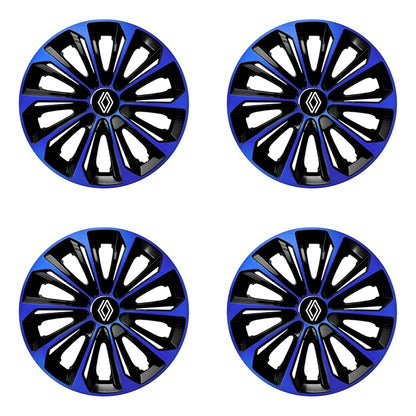 Set 4 capace roti Extra strong blue R15 Compatibil Cu Renault Nou