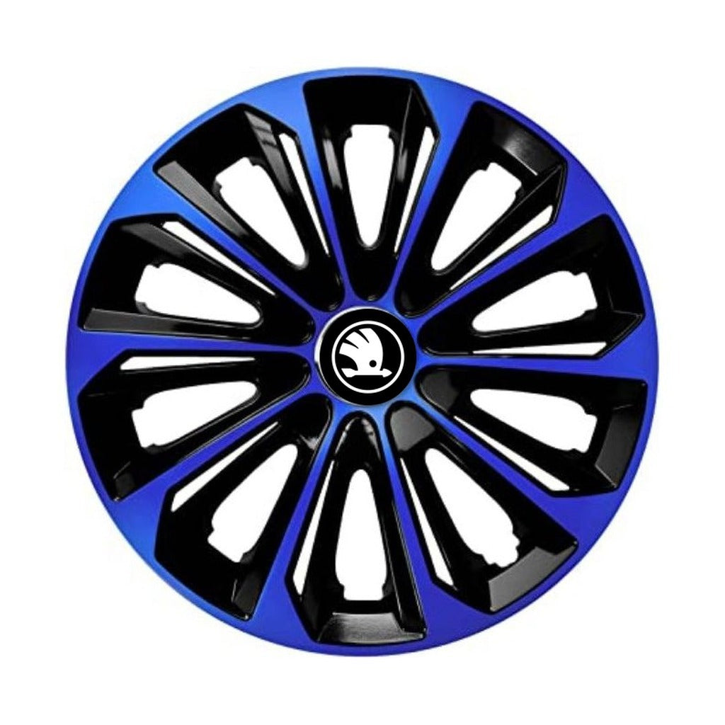 Set 4 capace roti Extra strong blue R16 Compatibil Cu Skoda Nou