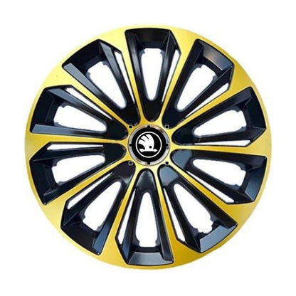 Set 4 capace roti Extra strong gold R14 pentru gama Skoda Nou