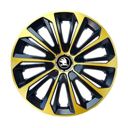 Set 4 capace roti Extra strong gold R14 pentru gama Skoda Nou