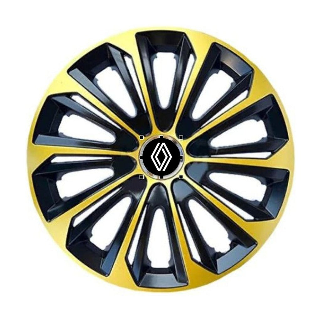 Set 4 capace roti Extra strong gold R15 pentru gama Renault Nou