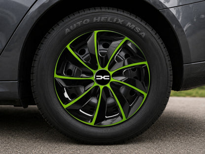 Set 4 capace roti Extra Stig Green R14 Compatibil Cu Dacia Nou