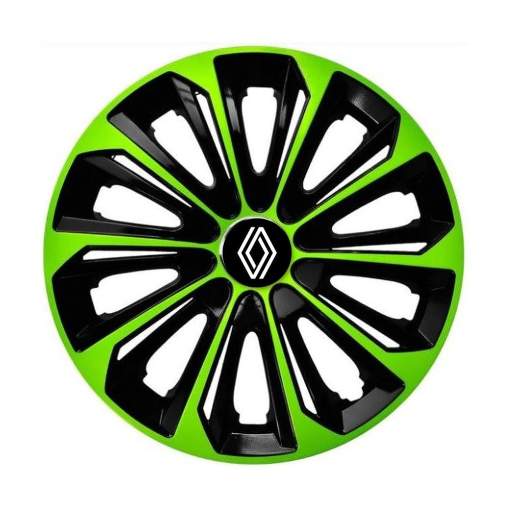 Set 4 capace roti Extra strong green R16 Compatibil Cu Renault Nou
