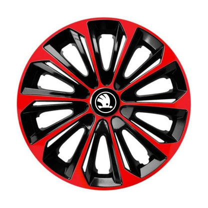 Set 4 capace roti Extra Strong Red R14 Compatibil Cu Skoda Nou